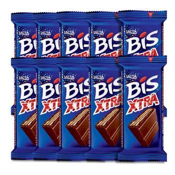 Bis Xtra Original Ao Leite Lacta Kit Unidades De G Chocolate