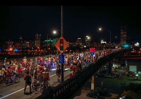 Annual Naked Bike Ride Portland 2017 Bike Ride Naked Bike Riding