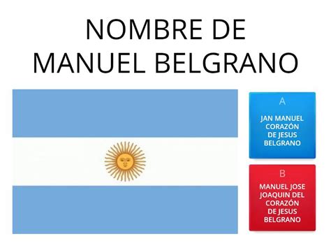 Manuel Belgrano Quiz