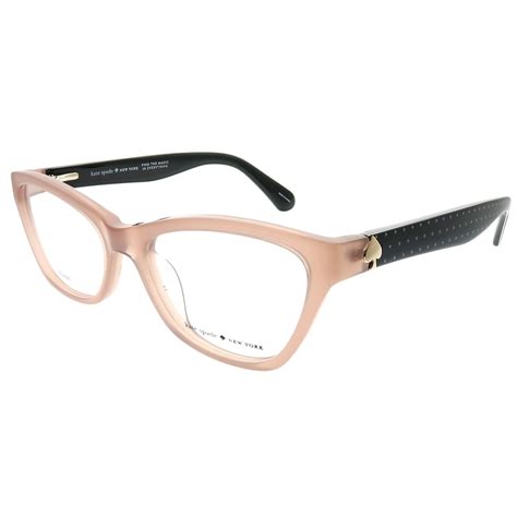 Kate Spade Designer Brand Womens Cat Eye Prescription Frames Eyewear Nude Mm Walmart