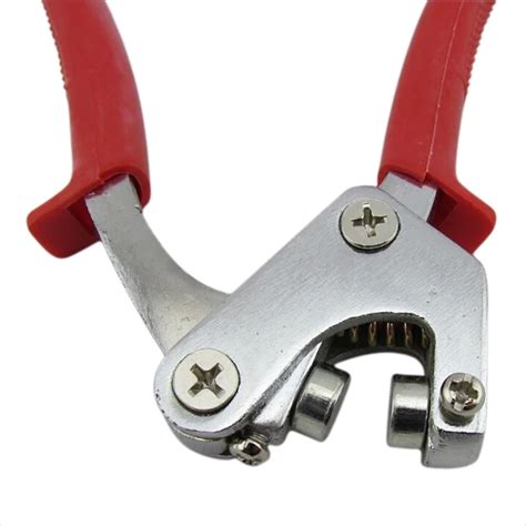 Phfu Red Plastic Coated Handle Lead Seal Sealing Pliers Calipers In