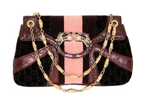 Sold Price A Gucci Limited Edition By Tom Ford Dragon Shoulder Bag