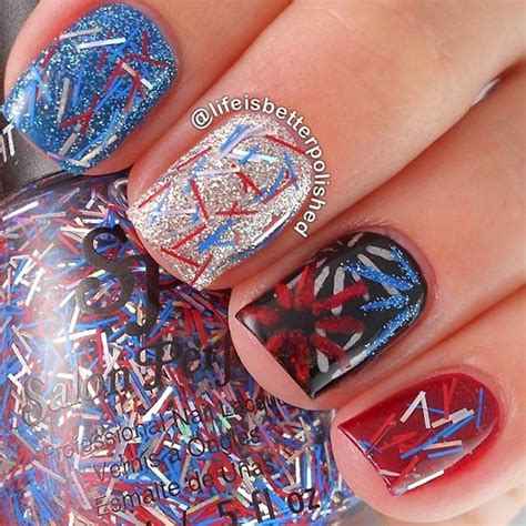 29 Fantastic Fourth Of July Nail Design Ideas Stayglam