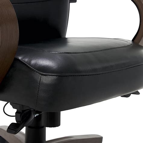 Best Buy Thomasville Bonded Leather Executive Office Chair Black 51494 Blk