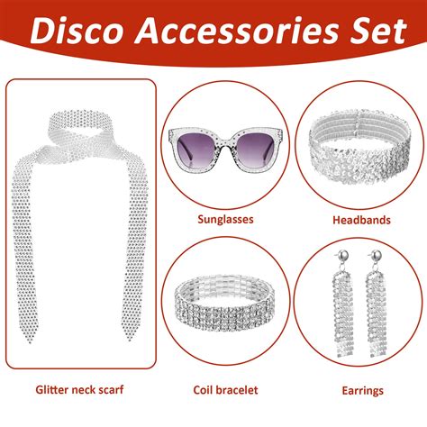 1 Set Disco Bachelorette Party Accessories 70s Disco Accessories 70s ...