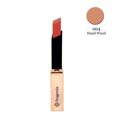 Гелевая помада для губ bogenia glossiness gel lipstick - 004 hazel ...
