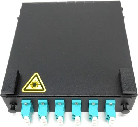 Buy Ultra Spec Cables Wall Mount Fiber Enclosure With Splicing Module And Loaded 6 Port Lc Upc