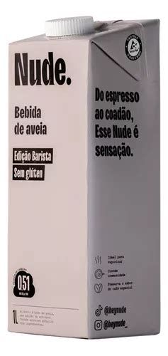 Nude Barista Leite De Aveia 1l