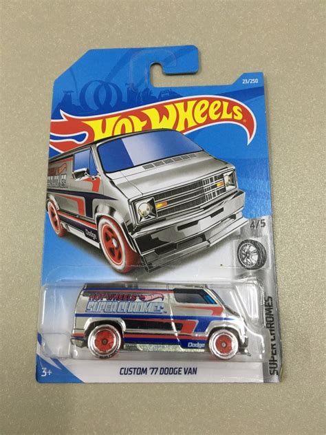 Hot Wheels Custom Dodge Van Hobbies Toys Toys Games On Carousell