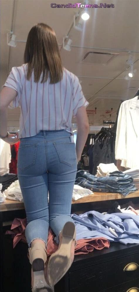 Tight Jeans Bendover Teen Ass Candid Teens