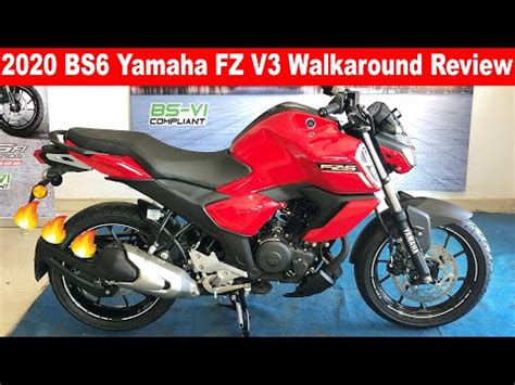 Yamaha Fz V Bs New Colour Walkaround Review L Aayush Ssm Youtube