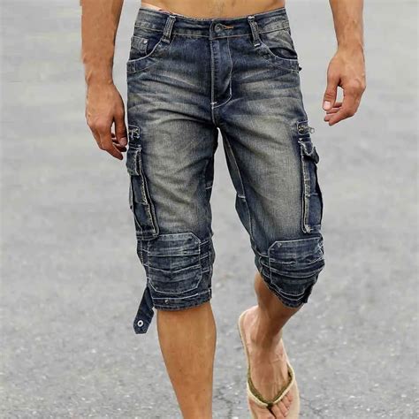 Горячая Распродажа, короткие джинсы от известного бренда, мужские ...