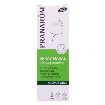 Aromaforce Spray Nasal Décongestionnant Bio 15ml Pranarôm IllicoPharma