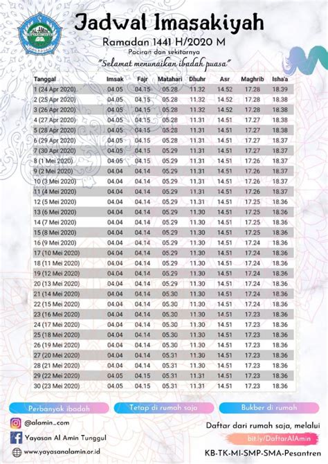 Detail Contoh Jadwal Imam Tarawih Koleksi Nomer 30