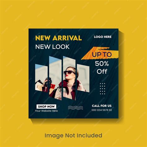 Premium Vector Fashion Social Media Post Concept Design About Sale