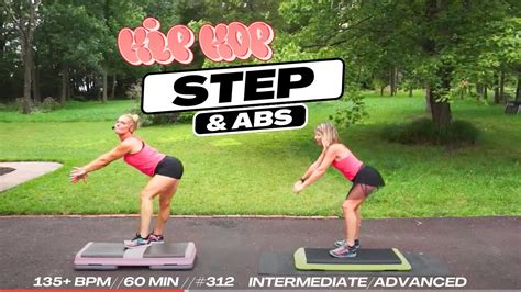 60 Minute Cardio Step Aerobics And Abs Workout With High Energy Hip Hop