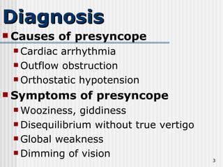 dizziness  brain  nervous system disorders diseases