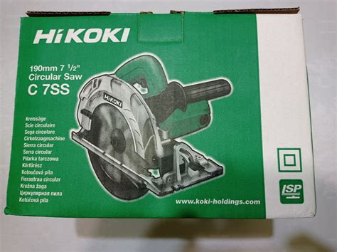 Пила дисковая HiKOKI (HITACHI) C 7SS (C7SSNSZ) — купить в интернет ...