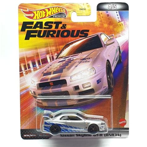 Hot WHEELS FAST FURIOUS NISSAN SKYLINE R CORNER Shopee Malaysia
