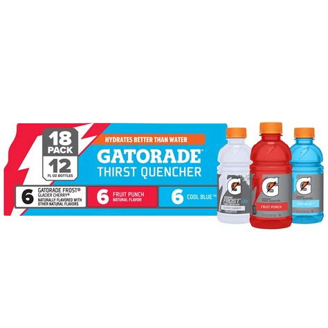 brandclub gatorade sports drink fruit punchglacier cherrycool blue
