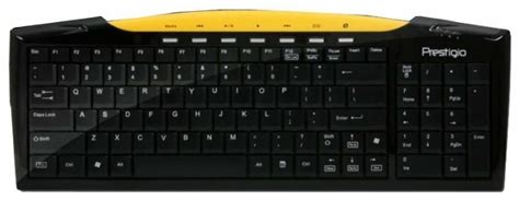 Клавиатура Prestigio PKB04BY Black-Yellow USB — купить по выгодной цене ...