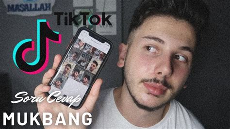 TIKTOK TAN GELEN SORULARI CEVAPLIYORUM SORU CEVAP MUKBANG TÜRKÇE