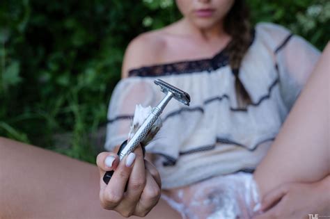 Cute Teen Gabby Shaves Pussy And Pees Thelifeerotic Pussy Shave Gabby Bella Porn Pic