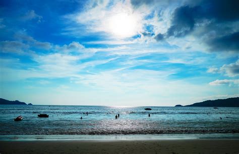Landscape Nature Waves Clouds Wallpaper Coolwallpapersme