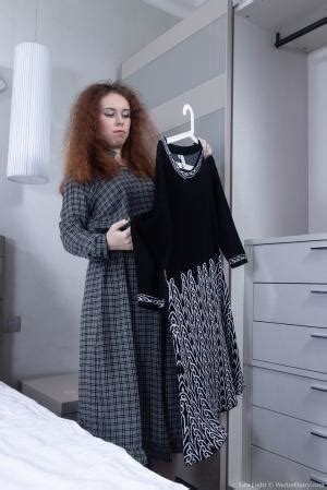 WeAreHairy Lira Light Lira Light Strips Nude After A Wardrobe Change Years