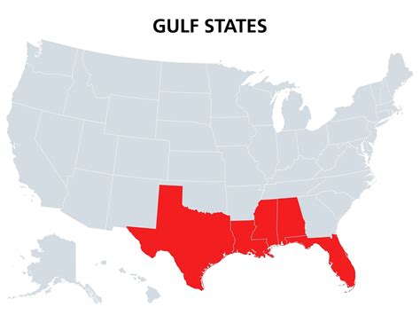 Us Gulf Coast Map Mappr