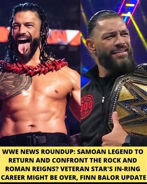 Xt Wwe News Roundup Samoan Legend To Return And Confront The Rock