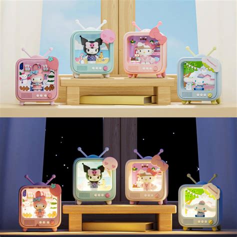 Sanrio Tv Channel Series Glowing Desk Lamp Decor Kawaiienvy