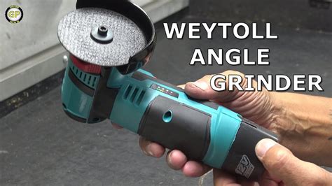 Weytoll Mini Angle Grinder With Batteries V Mah Rpm