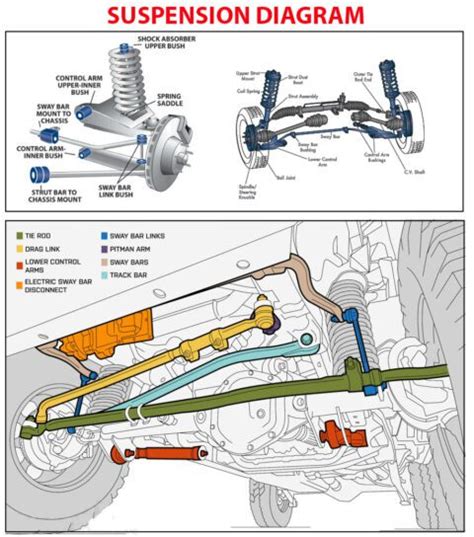 Suspension Diagram Car Anatomy