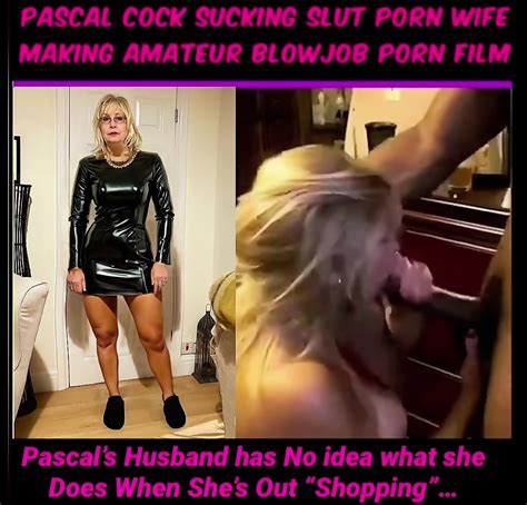 Sloppy Blowjob Cum Slurping Slut Wife Porn Film Pascal Wearing A Skin Tight Shiny Rubber Latex