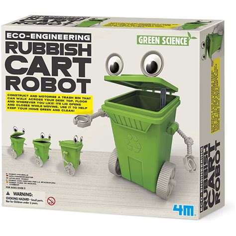 Green Science Rubbish Cart Robot Toys Toy Street Uk