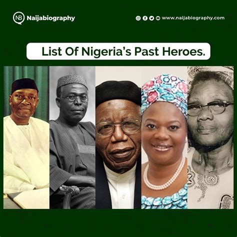 Pictures Of Past Heroes And Heroines In Nigeria Notable Heroines In