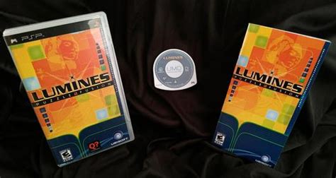 Lumines Item Box And Manual Psp