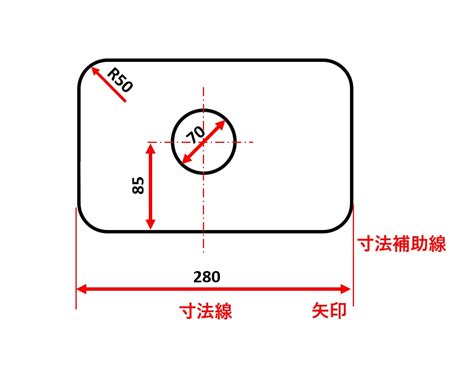R30 図面 – 図面 R30とは _ 半径と直径の表記について、 – CUPMDQ
