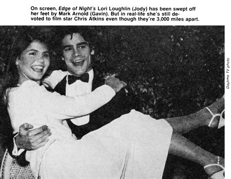 Edge Of Night: Lori Loughlin & Mark Arnold Photo