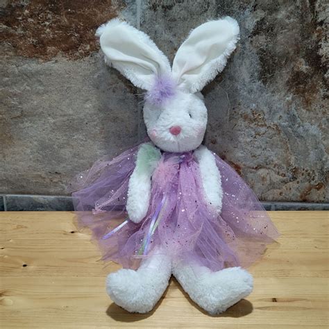 bunny rabbit ballerina plush shelf sitter etsy