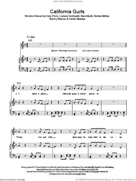 California Girls Guitar Chords