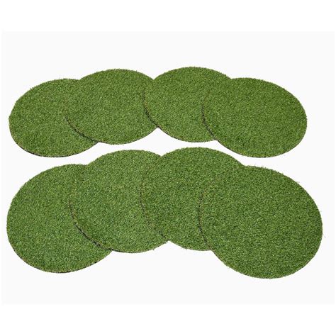 Textured Grass Circles 50x50cm Set Of 8 Step4