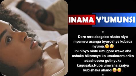 Inama Y Umunsi Ibintu Umugore Aba Ashaka Bikomeye Ko Umukorera Ariko