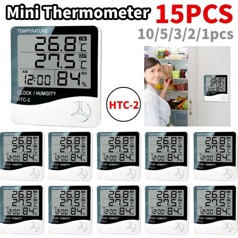 Therye Lectronique LCD HTC 2 Num Rique Temp Rature Humidit M Tre