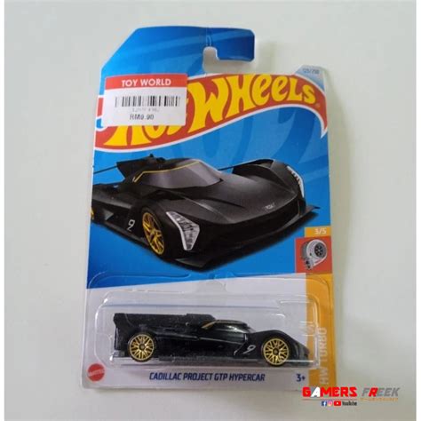 PROMO MURAH Hot Wheels HW Cadillac Project GTP Hypercar Hotwheels Black Shopee Malaysia