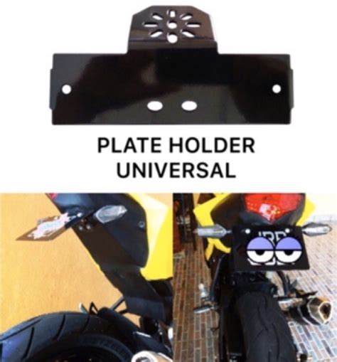 Plate Holder Motorcycle Super Bike Tail Tidy Number Plate Holder