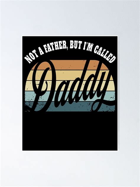 Inappropriate Fathers Day For Boyfriend Husband Called Daddy Poster