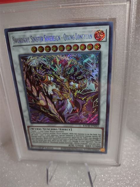 Yu Gi Oh Tcg Swordsoul Sinister Sovereign Qixing Longyuan Battle Of