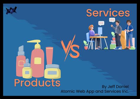 Products vs Services | Atomic Web App and Services Inc. (AWA)